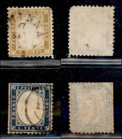 Regno - Vittorio Emanuele II - 1862 - 10 Cent (1) Usato A Ciminna (P.ti R1) + 20 Cent (2) Usato - Difetti - Otros & Sin Clasificación