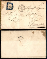 Regno - Vittorio Emanuele II - 15 Cent (11) Su Lettera Da Napoli A Potenza Del 7.3.63 - Piccolo Strappo In Basso A Sinis - Otros & Sin Clasificación