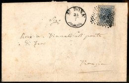 Regno - Vittorio Emanuele II - Due Lettere Con Bollo Austriaco St. Donà Affrancate Con 20 Cent (26) Annullato Con Numera - Other & Unclassified