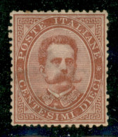 Regno - Umberto I - 1879 - 10 Cent Umberto (38) - Gomma Integra - Ottimamente Centrato - Lievi Difetti Di Dentellatura - Autres & Non Classés