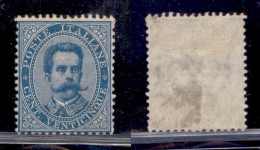 Regno - Umberto I - 1879 - 25 Cent (40) - Gomma Originale (500) - Other & Unclassified