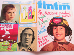 TINTIN 020 22.05.1973 BLASONS Et INSIGNES De L'ARMEE MINI-POSTER Donny OSMOND    - Tintin