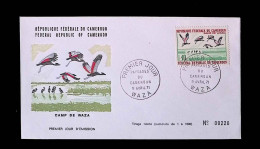 CL, FDC, Premier Jour, Cameroun, Waza, 9 Avril 1971, Paysages Du Cameroun, Camp De Waza - Camerun (1960-...)