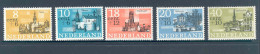 Netherlands  1965 Dutch Cities With Churches And Cathedrals MNH ** NVPH 842/46 Yvert 817/21 - Nuovi