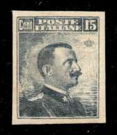 Regno - Vittorio Emanuele III - 1911 - 15 Cent Michetti (96e) - Non Dentellato - Gomma Integra - Altri & Non Classificati