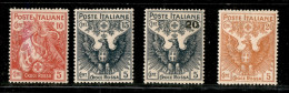 Regno - Vittorio Emanuele III - 1915/1916 - Croce Rossa (102/105) - Serie Completa - Gomma Originale - Centratura Da Buo - Autres & Non Classés