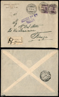 Regno - Vittorio Emanuele III - Prestito Nazionale 1917 - Coppia Del 50 Cent Michetti (Unificato 1 Varietà) Con Soprasta - Other & Unclassified