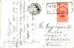 Regno - Vittorio Emanuele III - Cartolina Illustrata Per La Svezia Con Colonie Estive 75 Cent (411) Da Napoli 12.11.37 A - Autres & Non Classés