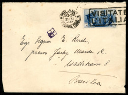 Regno - Vittorio Emanuele III - Hitler E Mussolini 1,25 Lire (457) Isolato Su Lettera Per Basilea Da Milano 21.XI.41 - Andere & Zonder Classificatie
