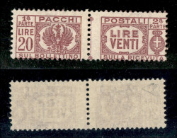 Regno - Pacchi Postali - 1946 - 20 Lire (65) - Gomma Integra (225) - Other & Unclassified