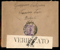 Regno - Posta Militare - 1916 (15 Maggio) - Palmanova (Udine) - Busta Per Zurigo - Other & Unclassified