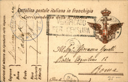 Regno - Navigazione - 1916 Cartolina Postale In Franchigia Della Regia Marina Con Timbro R.Torpedinera 7 P.N. In Colore  - Altri & Non Classificati