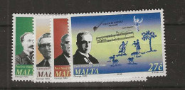 2006 MNH Malta Michel 1477-80 Postfris** - Malte