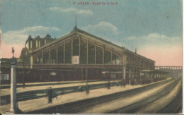 11020 CPA Gare D'Arras - Quai De La Gare - Stazioni Senza Treni