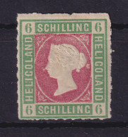 Helgoland 1867 Queen Victoria 6 Schilling Mi.-Nr. 4 Ungebraucht * - Helgoland