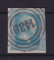 Preußen 1857 König Friedrich Wilhelm IV.  Mi.-Nr. 7 Mit Nummern-O 1439 Stettin - Altri & Non Classificati