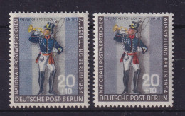 Berlin 1954 Postillon Mi.-Nr. 120 In Beiden Farben A / B Postfrisch ** - Ungebraucht