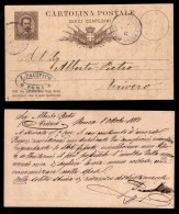 Regno - Interi - Roma Firenze Bologna Rimini - Cartolina Postale Da 10 Cent Per Trivero Del 9.10.80 - Andere & Zonder Classificatie