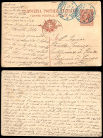 Regno - Interi - Colorno/Parma 22.8.16 (azzurro) - Cartolina Postale Da 10 Cent (C36) Per Priero - Andere & Zonder Classificatie