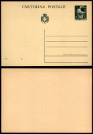 Regno - Interi - 1945 - Cartolina Postale Da 60 Cent Democratica (C126A) - Nuova - Andere & Zonder Classificatie