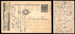 Regno - Interi - 1919 - Frette (R3/15) - Cartolina Postale Usata - Other & Unclassified