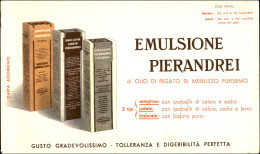 Regno - Documenti/Varie - Emulsione Pierandrei - Carta Assorbente (20 X 12) - Sonstige & Ohne Zuordnung