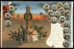Regno - Documenti/Varie - Libia/Monumento Ai Caduti - Cartolina Usata A Firenze 24.12.1912 - Altri & Non Classificati