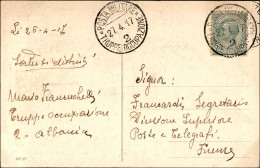 Regno - Documenti/Varie - Posta Militare/Truppe Occupazione 2 - Cartolina Per Firenze Del 27.4.1917 - Andere & Zonder Classificatie
