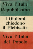 Regno - Volantini Lanciati Da Aereo - 1946 - I Giuliani Chiedono Il Plebiscito - Volantino Tricolore - Altri & Non Classificati