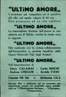 Regno - Volantini Lanciati Da Aereo - 1947 - Ultimo Amore - Pan Film - 16 Aprile - Volantino Su Carta Celeste - Otros & Sin Clasificación