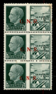 RSI - G.N.R. Brescia - 1943 - Trittico - 25 Cent Marina (13/I + 13/Ia + 13/II) - Gomma Integra - Lievi Ingiallimenti (1. - Sonstige & Ohne Zuordnung