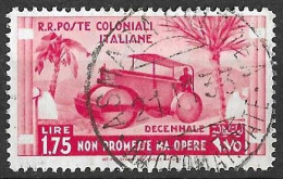 COLONIE ITALIANE - 1933 - AGRICOLTURA  - LIRE 1,75 - USATO (YVERT 37 - MICHEL 58 - SS 37) - Algemene Uitgaven