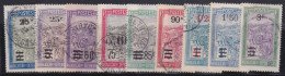 Madagascar   .  Y&T   .    9 Timbres    .      O     .     Oblitéré - Oblitérés