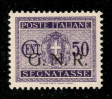 RSI - G.N.R. Brescia - 1943 - 50 Cent (53/I) - Gomma Integra - Ottimamente Centrato (200+) - Sonstige & Ohne Zuordnung
