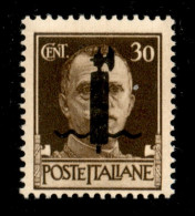 RSI - Provvisori - 1944 - Verona - 30 Cent (492A) Con Fascio Nero - Gomma Integra - Sonstige & Ohne Zuordnung