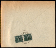 RSI - Definitivi - 10 Cent Recapito (3) Su Busta Per Città (Milano 26.6.44) Respinta E Tassata Al Retro Con Ordinari (49 - Sonstige & Ohne Zuordnung