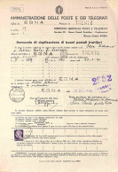 RSI - Documenti/Varie - 1 Lira Imperiale (252A) Isolato Su Intera Domanda Di Duplicazione (Mod. B.I. 5) - Egna/Trento 11 - Other & Unclassified