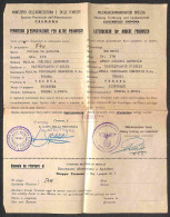 RSI - Documenti/Varie - 1944 (10 Giugno) - Ministero Agricoltura/Permesso D'Esportazione - Intero Documento Per Spedizio - Sonstige & Ohne Zuordnung