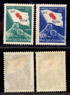 Trieste  - Trieste B - 1951 - Pro Croce Rossa (39/40) - Serie Completa - Gomma Originale - Altri & Non Classificati