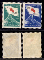 Trieste  - Trieste B - 1951 - Pro Croce Rossa (39/40) - Serie Completa - Gomma Originale - Other & Unclassified