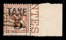 Occupazioni I Guerra Mondiale - Trentino-Alto Adige - 1919 - Taxe 5 Su 2 Cent (75) Usato - Other & Unclassified