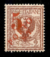 Occupazioni I Guerra Mondiale - Trentino-Alto Adige - 1919 - 5 Porto S.T. Su 2 Cent Segnatasse (145) - Gomma Originale - Sonstige & Ohne Zuordnung