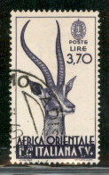 Colonie - Africa Orientale Italiana - 1938 - 3,70 Lire Soggetti Vari (17) - Usato - Otros & Sin Clasificación