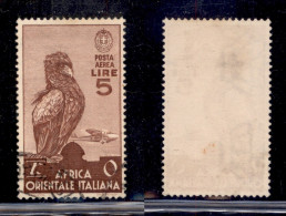 Colonie - Africa Orientale Italiana - 1938 - 5 Lire (9) - Usato (80) - Other & Unclassified