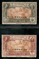 Colonie - Cirenaica - 1923 - Propaganda Fide - Ritocchi - 20 Cent (1a) Gomma Integra + 30 Cent (2a) Traccia Di Linguella - Andere & Zonder Classificatie