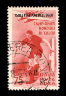 Colonie - Egeo - Emissioni Generali - 1934 - 75 Cent Calcio Posta Aerea (35) - Usato - Andere & Zonder Classificatie