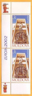 2002 Moldova Moldavie Moldau Europa-cept Circus Building In Chisinau Mint The Right Side Of The Sheet. 2v Mint - 2002