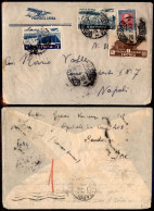 Colonie - Etiopia - Gondar/Posta Aerea - Aerogramma Per Napoli Del 26.7.37 Con Affrancatura D'Eritrea (196 + 205 + Aerea - Other & Unclassified