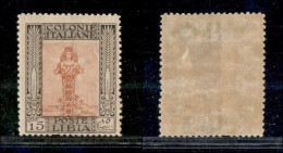 Colonie - Libia - 1921 - 15 Cent Pittorica (25) - Gomma Originale - Andere & Zonder Classificatie