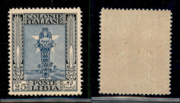 Colonie - Libia - 1924 - 25 Cent Pittorica (49) - Gomma Integra (150) - Sonstige & Ohne Zuordnung